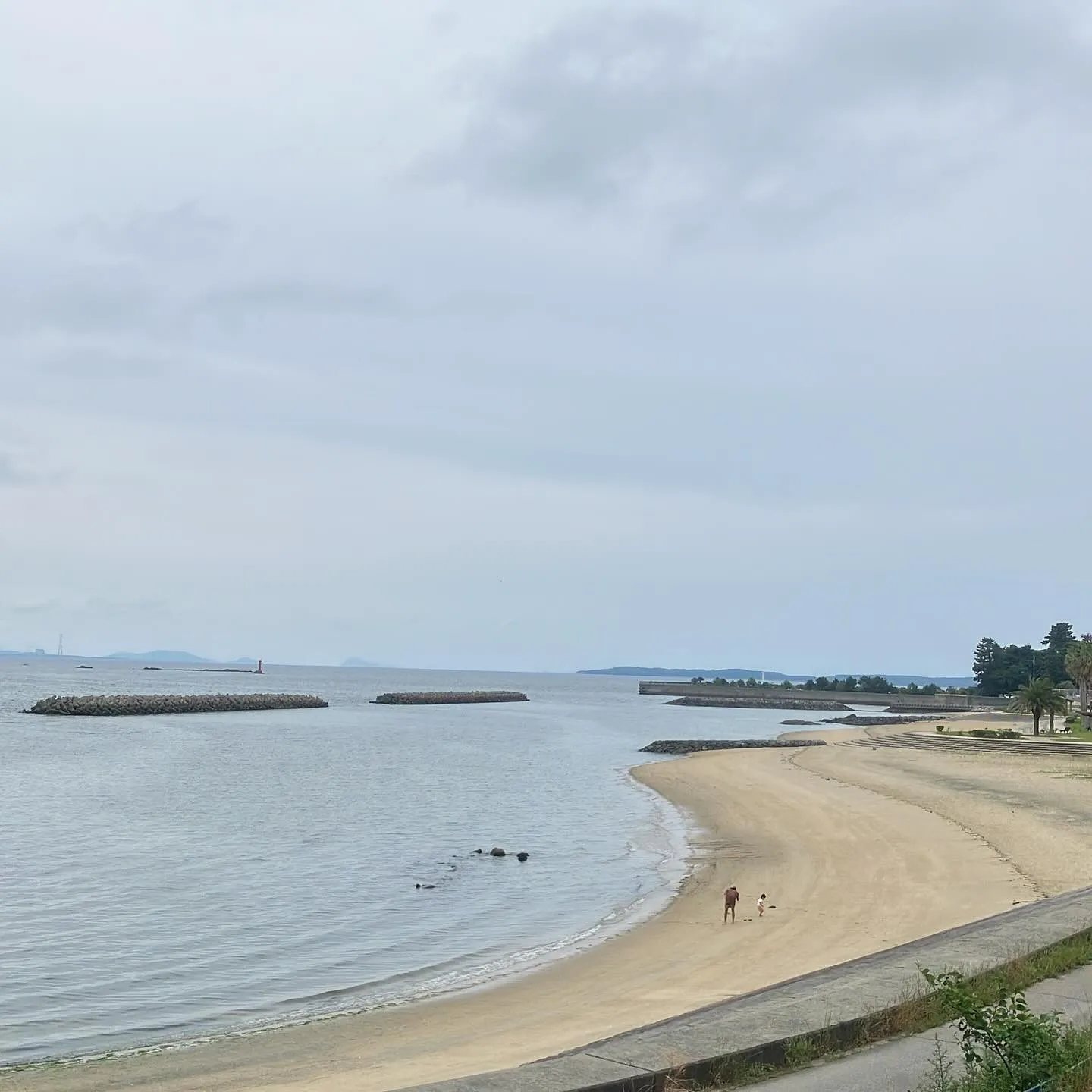 天気も曇りで、梅雨入り間近ですが、屋根もあるスペースで、安心...