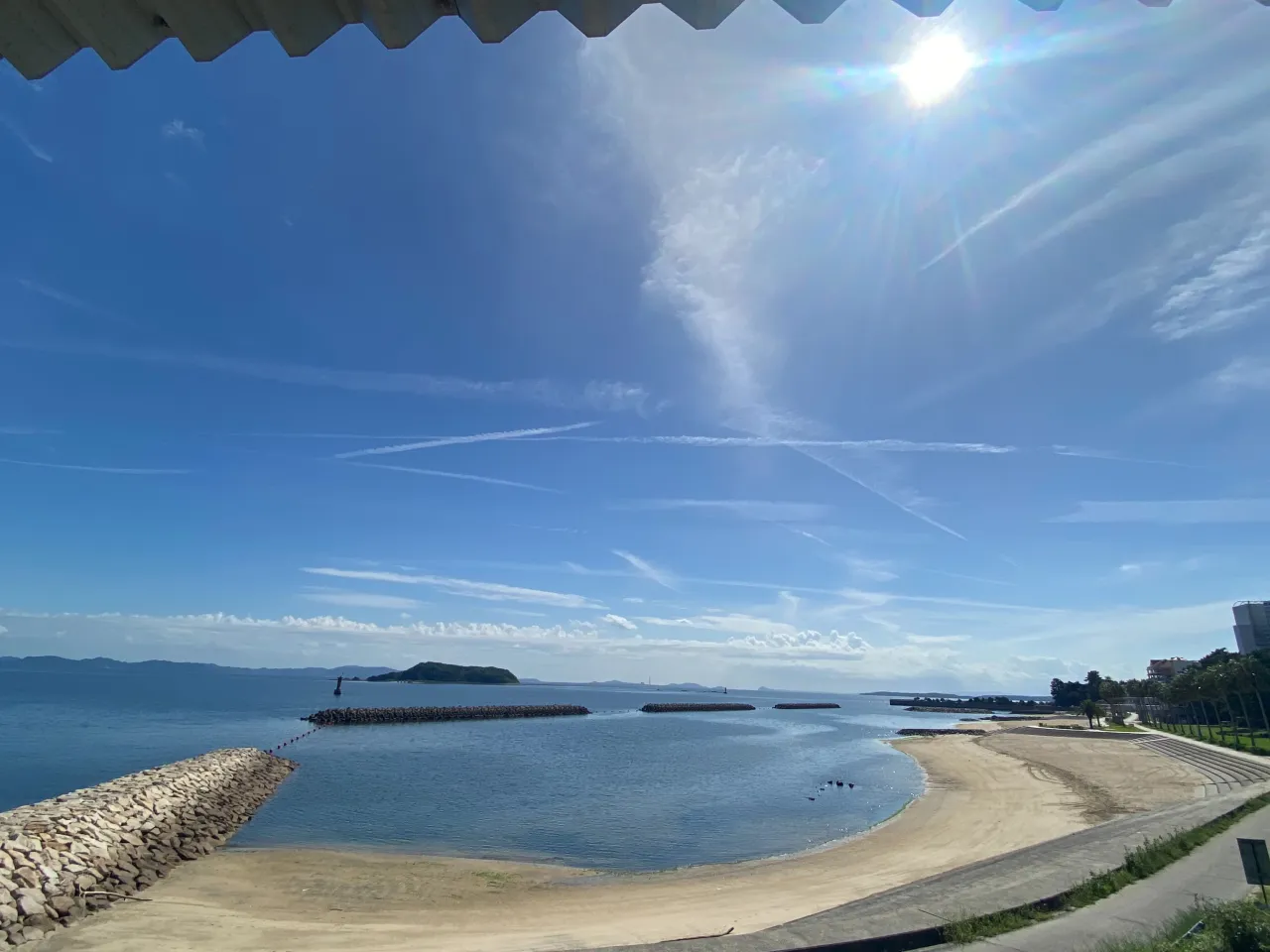 ビーチでのんびり🍖🏖️